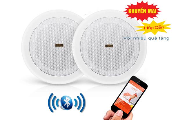 Cấu hình 2 loa bluetooth kết nối phát nhạc không dây hiện đại