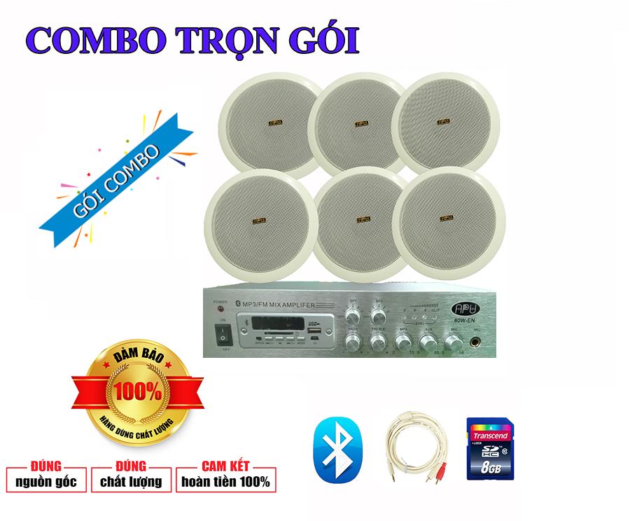 Combo trọn gói bộ loa âm trần amply giá chỉ 4.500.000VNĐ