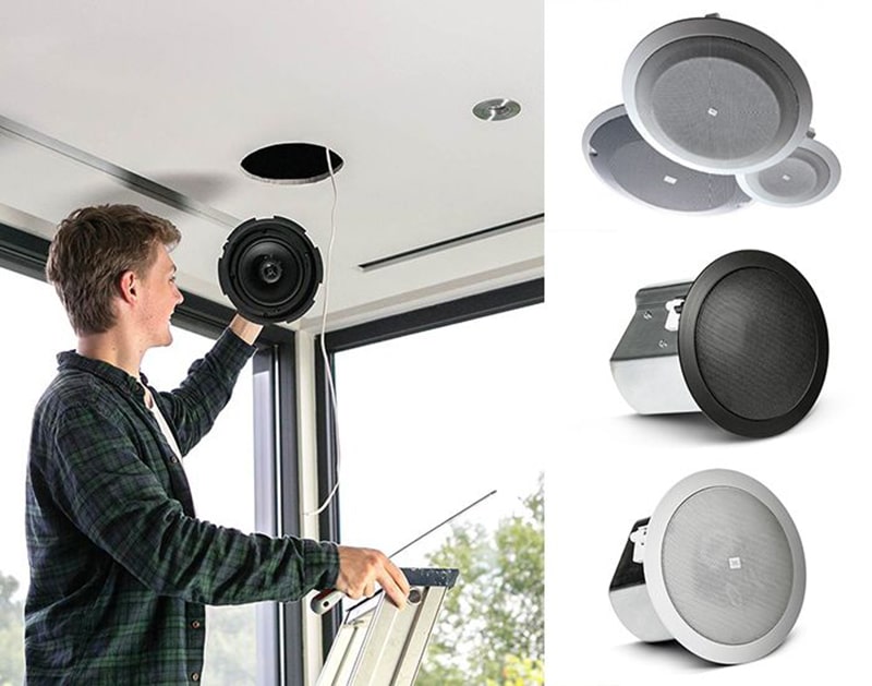 Loa âm trần JBL được lắp nhiều cho nghe nhạc chuyên nghiệp