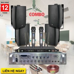 Combo hệ thống âm thanh tối ưu nhất cho phòng học trong năm 2025, chất âm chuẩn, giá tốt, BH 12 tháng