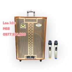 Loa kéo di động Mitsunal M68, công suất 680W, 1 bass 40, 1 trung 12 và 1 treble