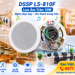 Loa Âm Trần DSSP LS-810F 10W Nghe Nhạc Hay Tại Hà Nội